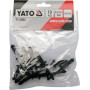 Заклепки пластиковые вытяжные 5.0x17.2 мм  YATO  10 шт YT-35982