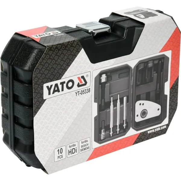 Набор для демонтажа инжекторов группы BOSCH и SIEMENS  YATO 10предм. YT-05338