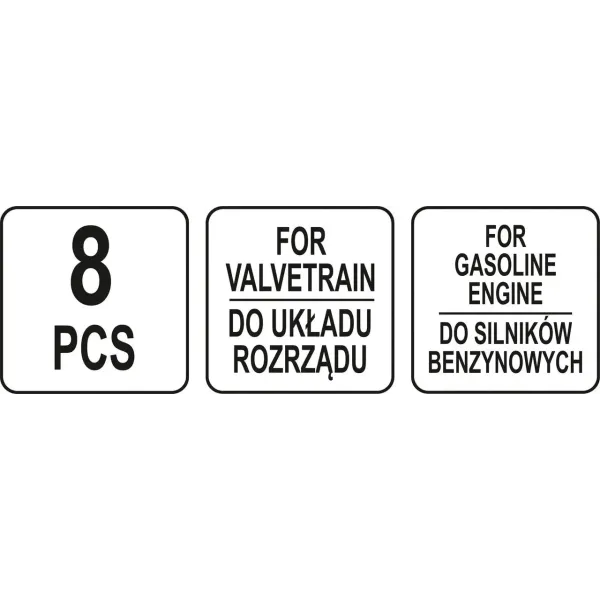Набір фіксаторів ГРМ Ford/Volvo/Mazda YATO 8 Предм. YT-06028