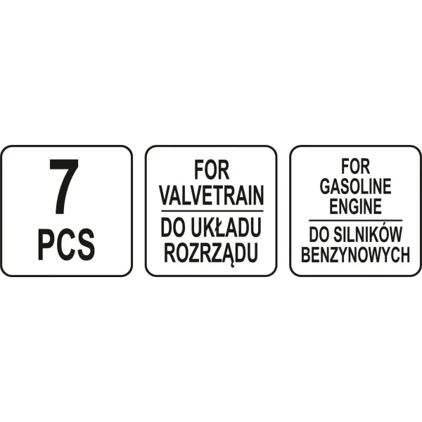Набір фіксаторів ГРМ бензинових двигунів автогруппы FORD YATO 7 предм. YT-06029