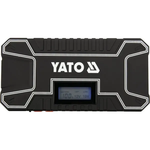 Пуско-зарядні батарея LI-POL з LCD дисплеєм YATO живлення USB YT-83082