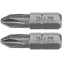 Насадка отверточная "Phillips" PH2 HEX 1/4 " 2шт YATO 25мм/50мм YT-77872