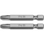 Насадка отверточная Phillips PH3 HEX 1/4" 2шт YATO 25мм / 50мм YT-77873