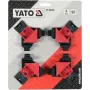 Набір пружинних кутових струбцин YATO 5- 22 мм 90° 4 шт. YT-64300