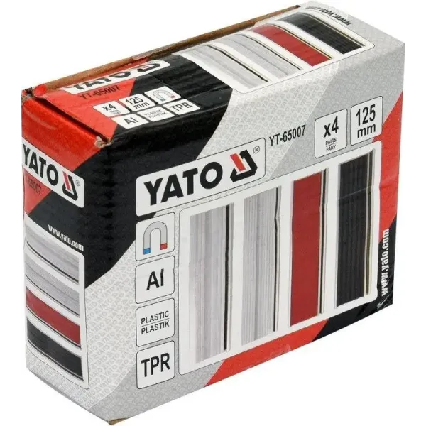 Набор мягких сменных губок для тисков YATO 4пары 125мм YT-65007