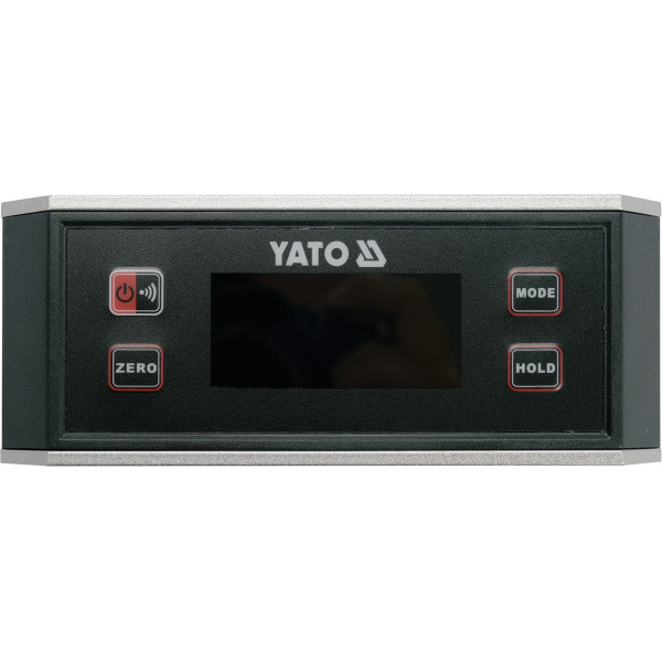 Уровень электронный алюминиевый с дисплеем YATO 150мм магнитный YT-30395