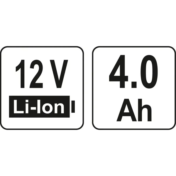 Аккумулятор YATO Li-Ion 12В 4Aгод  YT-82910 YT-82910
