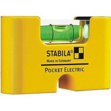 Мінірівень STABILA Pocket Electric магнітний для електриків 7х2х4 см 17775