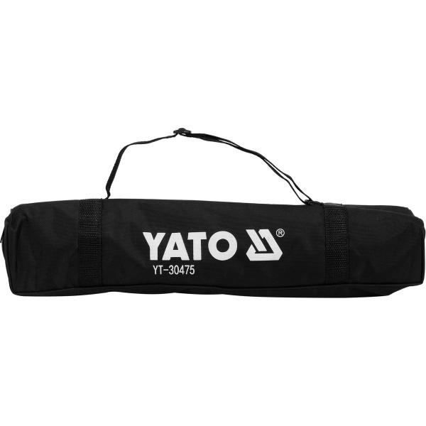 Штатив-тринога телескоп 3секції алюмінієвий YATO 5/8" 46 см-120 см YT-30475