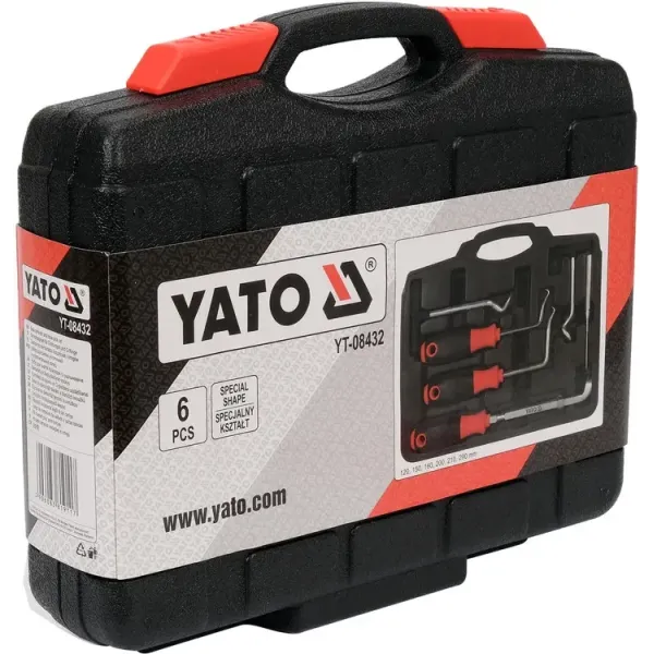 Набір демонтажних гачків YATO 6 шт. YT-08432