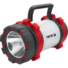 Ліхтар світлодіодний 3в1 акумуляторний YATO 6 режимів заряджання USB YT-08547