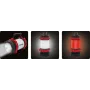 Ліхтар світлодіодний 3в1 акумуляторний YATO 6 режимів заряджання USB YT-08547