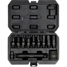 Набір насадок ударних TORX/HEX на квадрат 1/2" 3/4" YATO 12елем. YT-10655