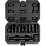 Набір насадок ударних TORX/HEX на квадрат 1/2" 3/4" YATO 12елем. YT-10655
