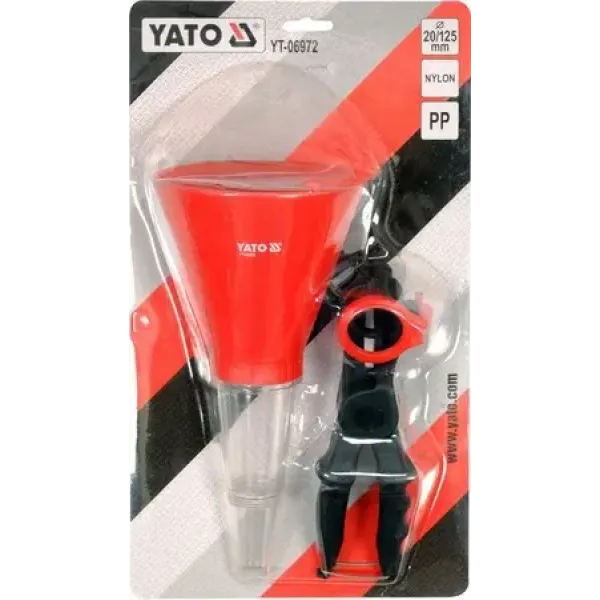 Лейка для масел с держателем YATO Ø 125/20 мм YT-06972