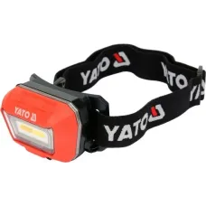 Налобний ліхтар YATO Li-Ion 3,7 В 1500 мА·год 160 лм USB YT-08490