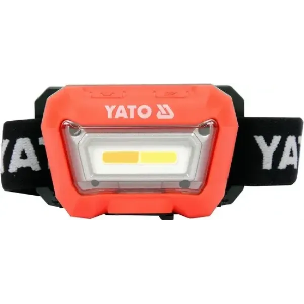 Налобний ліхтар YATO Li-Ion 3,7 В 1500 мА·год 160 лм USB YT-08490