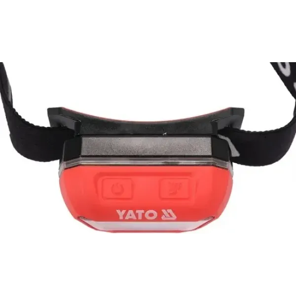 Налобний ліхтар YATO Li-Ion 3,7 В 1500 мА·год 160 лм USB YT-08490