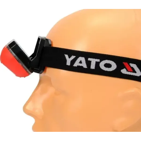 Налобний ліхтар YATO Li-Ion 3,7 В 1500 мА·год 160 лм USB YT-08490