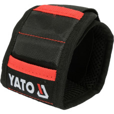 Пояс наручний магнітний 2 кишені YATO 340х90мм нейлон YT-74050