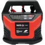 Зарядное устройство с LCD дисплеем YATO для аккумуляторов 12В 2A, 6A, 10A, 15A YT-83037