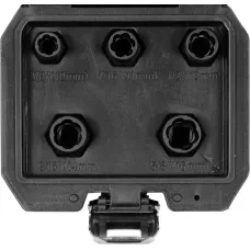 Набір екстракторів для гвинтів 3/8" М10 - М16 YATO 5 шт YT-06038
