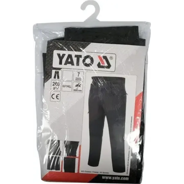 Брюки рабочие летние серые  5 карманов YATO размер S/M/L/XL/XXL/XXXL  YT-79420 YT-79420