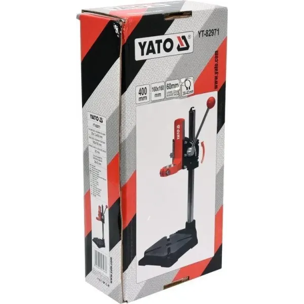 Штатив для дрели YATO колонна 400х25мм  станина 160х160мм YT-82971