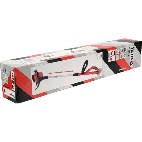 Тример акумуляторний YATO Li-Ion 18 В 24 см без акумулятора YT-85015