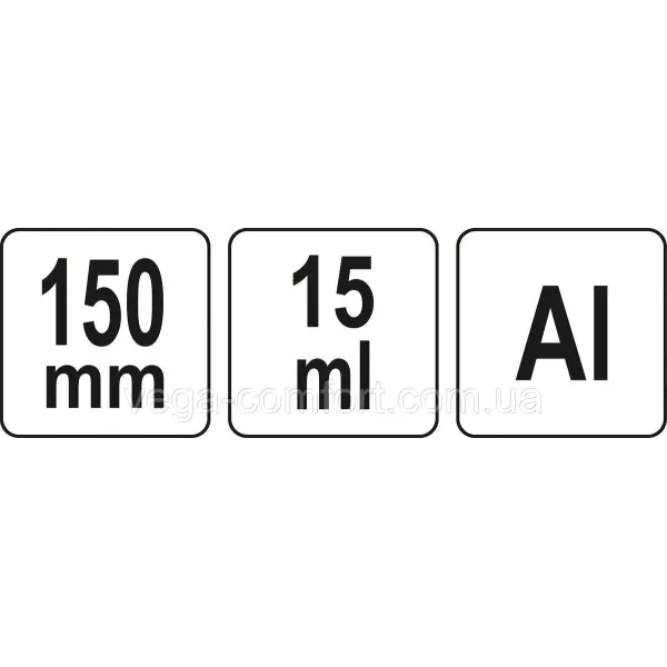 Масленка 15мл прецизионная YATO 150мм YT-06977