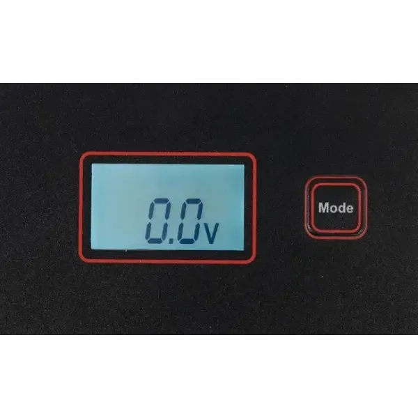 Зарядное устройство с LCD дисплеем YATO для аккумуляторов 6В-2А 12В-4А 240Aчас YT-83000