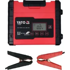 Зарядний пристрій з LCD-дисплеєм YATO для акумуляторів 12 В-2/8/15 А макс. 240Aгод YT-83003