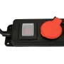Удлинитель сетевой 3м с заземлением YATO 5 розеток YT-81242