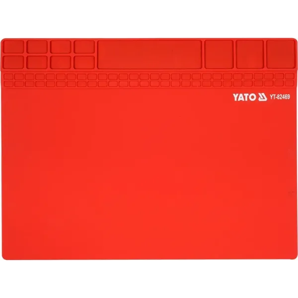 Термостійкий килимок для паяння YT-82469 YATO 400х300х3мм YT-82469