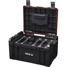 Ящик 5 секций органайзеров YATO 240х450х320мм для складных модулей S12  S1 YT-09163