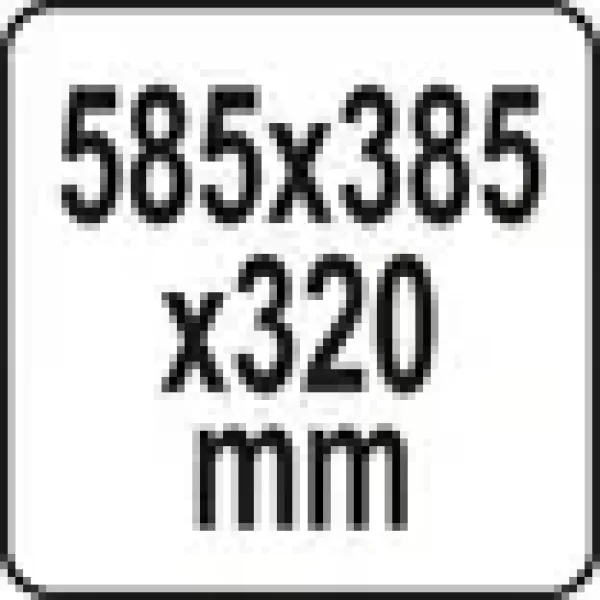 Ящик для инструментов YATO 585x385x320мм. YT-09167