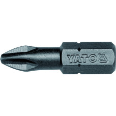 Насадка викруткова "Philips" РH2х25мм 1/4" YATO 50 шт. YT-7808