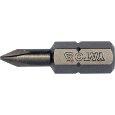 Насадка отверточная Phillips PH0х25мм 1/4" YATO 10 шт YT-78130
