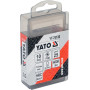 Насадка отверточная Phillips PH0х25мм 1/4" YATO 10 шт YT-78130