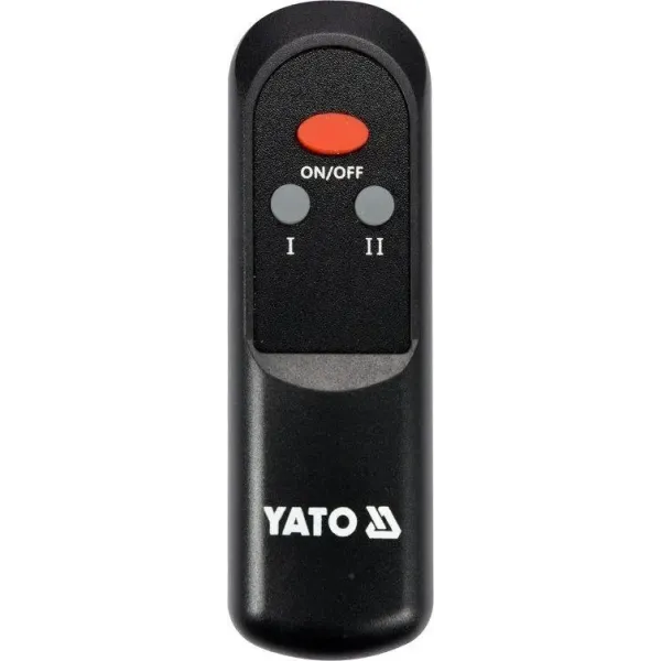 Нагрівач інфрачервоний з пультом ДК YATO 230 В 2 кВт діапазон 12-18 м2 YT-99532