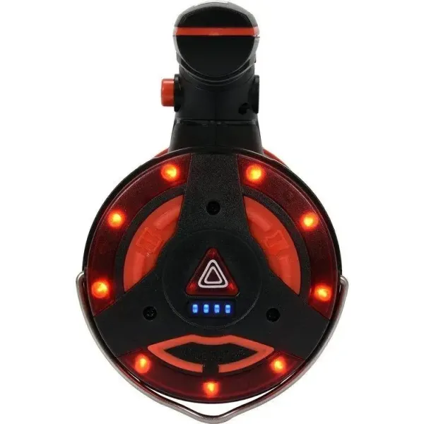 Ліхтар LED-діодний з ручкою YATO Li-Ion 3.7В 4400мАч  530Лм зарядка USB, функція powerbank YT-08579