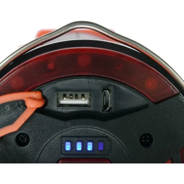 Ліхтар LED-діодний з ручкою YATO Li-Ion 3.7В 4400мАч  530Лм зарядка USB, функція powerbank YT-08579
