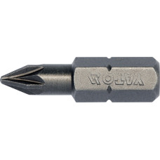Насадка викруткова "Pozidriv" PZ1х25мм  HEX1/4" YATO 10 шт. YT-78134