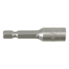 Насадка торцева 6-г. магнітна YATO HEX М7х48м HEX 1/4" 1/4" YT-1502