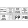 Ящик для ручного инструмента IP55 YATO 569х425х215мм YT-08906