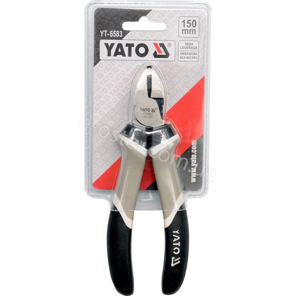 Кусачки з збільшеною силою натиску YATO, 160м YT-6583