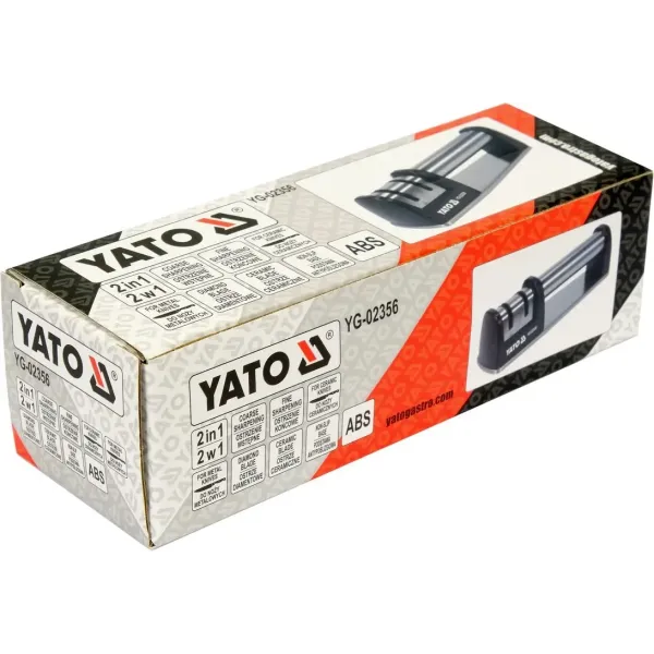 Пристрій для заточки керамічних і сталевих ножів YATO 200x60x75м YG-02356