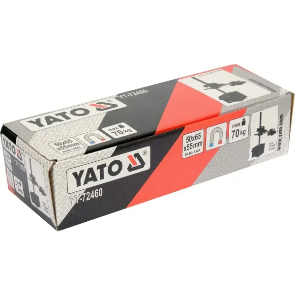 Штатив для тестерів YT-72450 і YT-72453 YATO до 70кг плече 170/150мм YT-72460