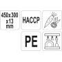 Дошка обробна 450x300x13мм YATO колір в асортименті YG-02170
