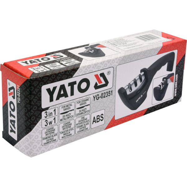 Пристрій для заточення ніжів YATO 3в1 YG-02351